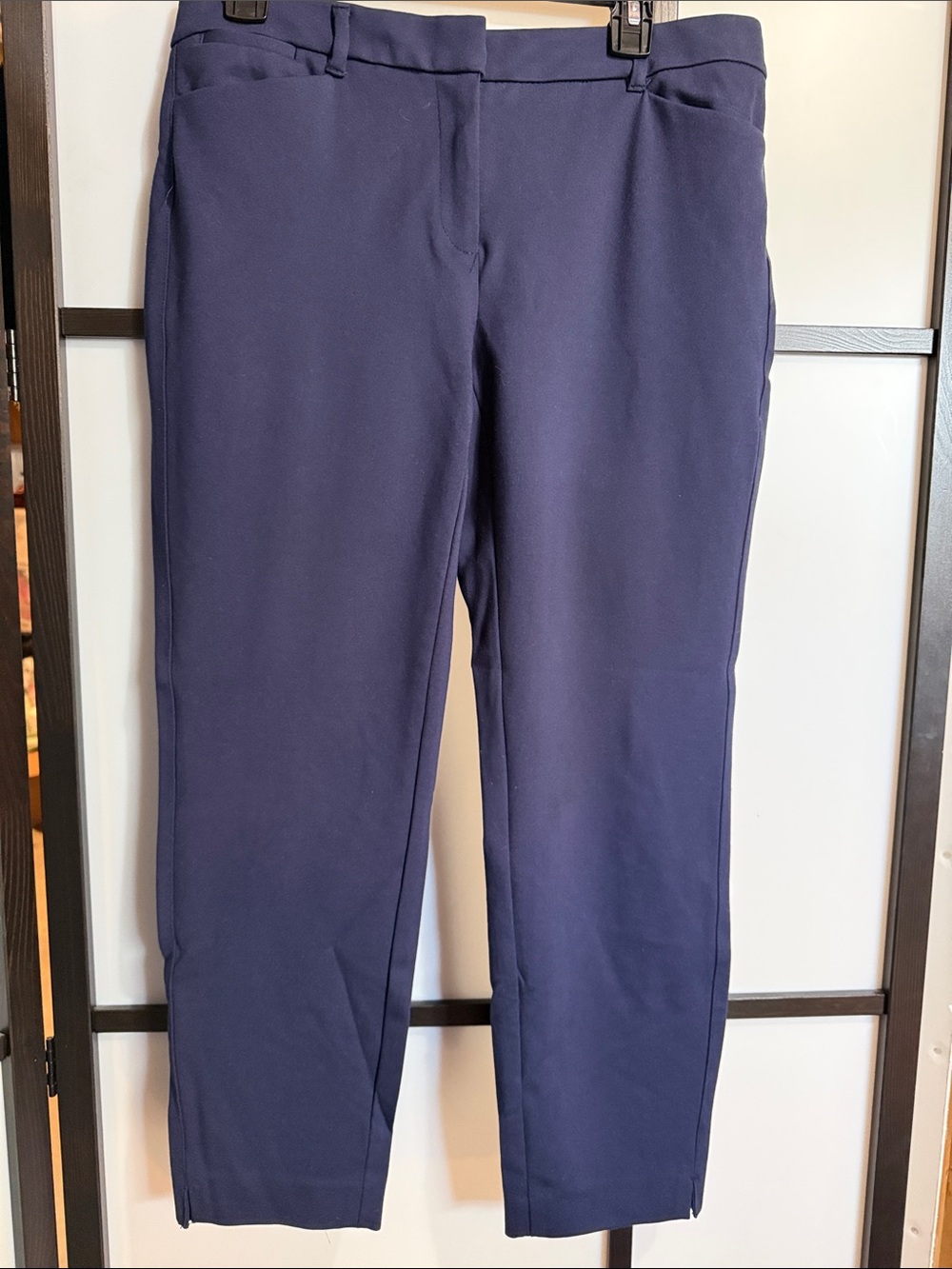 White House Black Market Navy Ankle Dress Pants